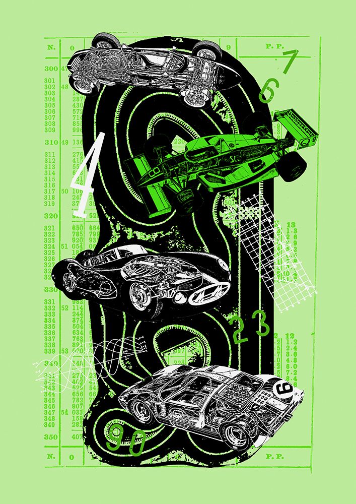 F1 Championships II art print by Pawel Pacholec for $57.95 CAD