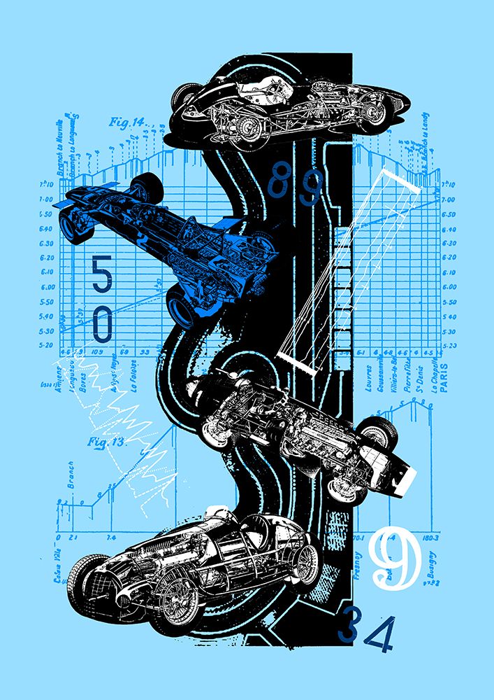 F1 Championships III art print by Pawel Pacholec for $57.95 CAD