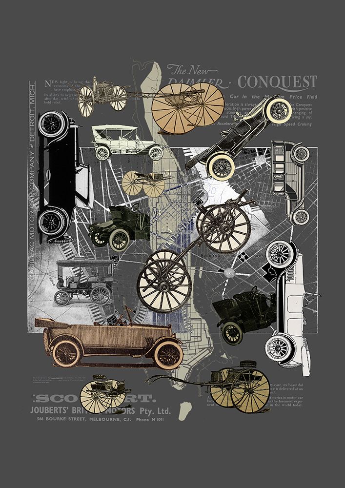 New York Vehicles art print by Pawel Pacholec for $57.95 CAD