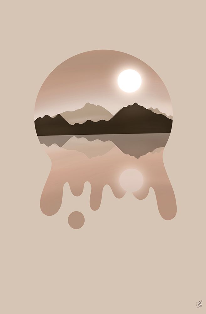 Sunset art print by Anne-Marie Volfova for $57.95 CAD