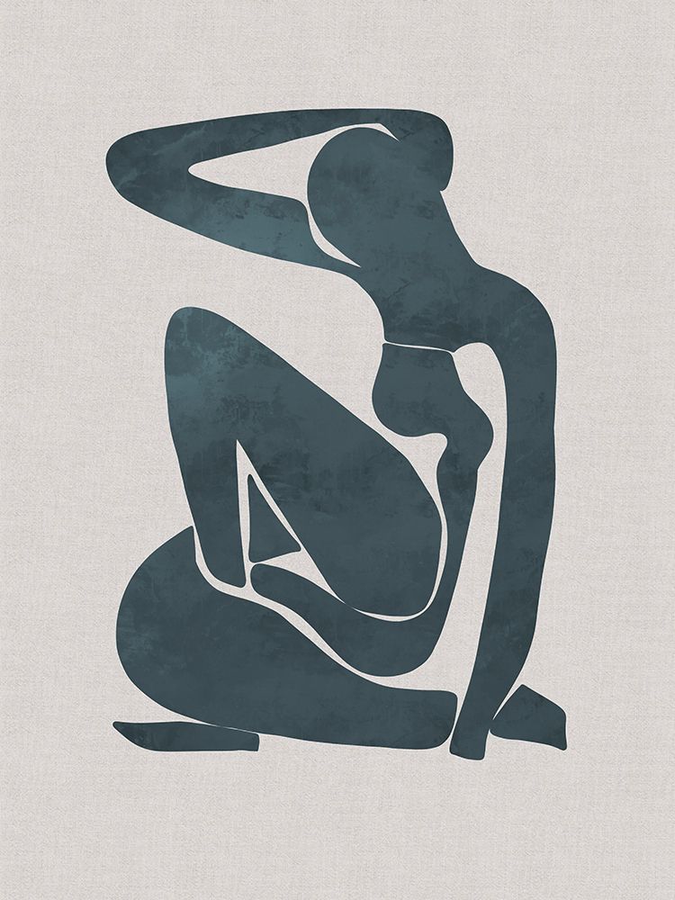 Gold Woman art print by Anne-Marie Volfova for $57.95 CAD