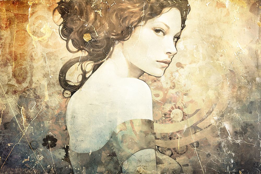 26a71 Womanart08r1 art print by Rafal Kulik for $57.95 CAD