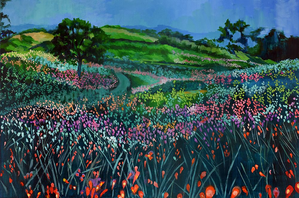 Field of Flowers art print by Maxine Shore for $57.95 CAD