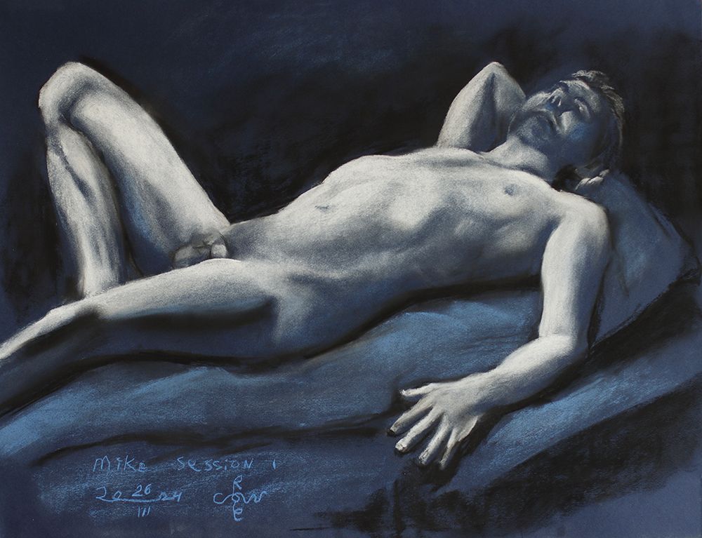 Model Session - 26-03-24 art print by Corne Akkers for $57.95 CAD
