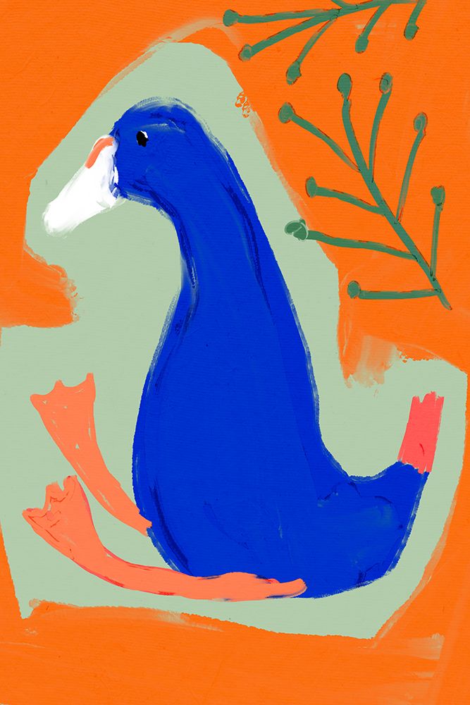 Hi Quack! art print by Treechild for $57.95 CAD