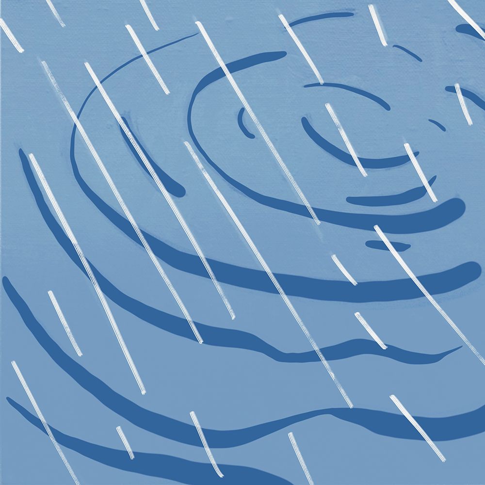 Raining season art print by Little Dean for $57.95 CAD