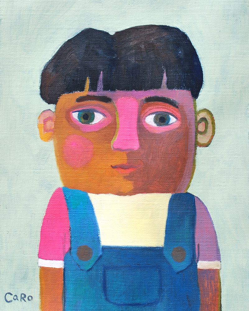Oddinarychildren 3 art print by Caroline Roberts for $57.95 CAD