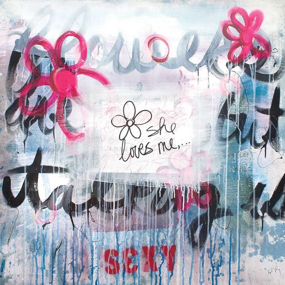 She loves me art print by Kent Youngstrom for $57.95 CAD