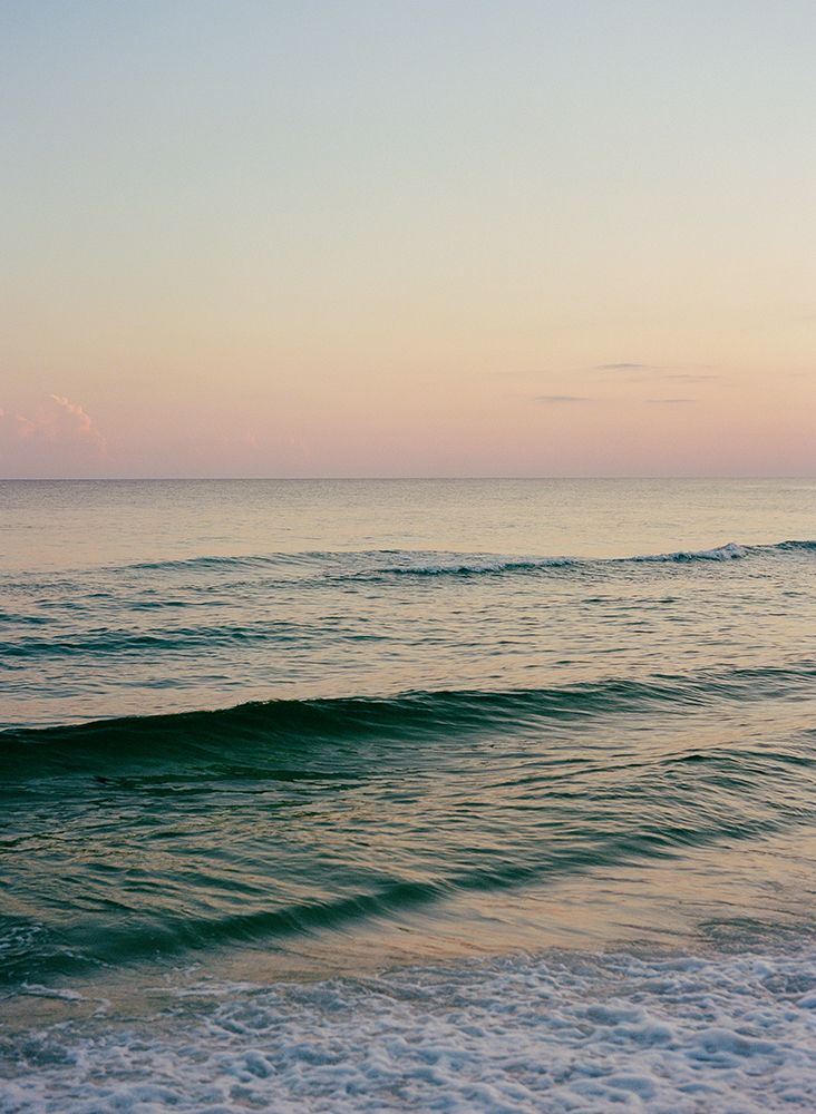 Pastel Ocean Sunset art print by Bethany Young for $57.95 CAD