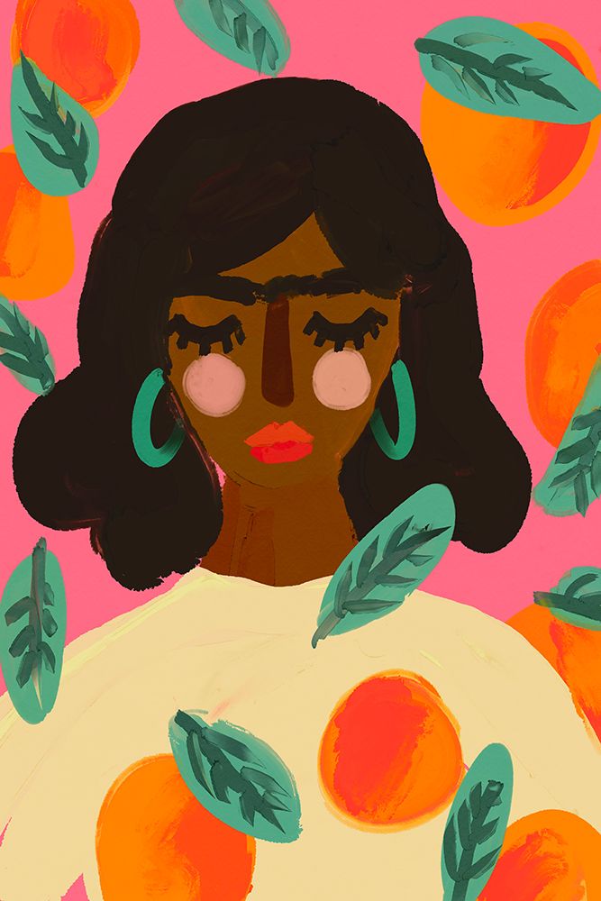 Fruity Rain art print by Treechild for $57.95 CAD