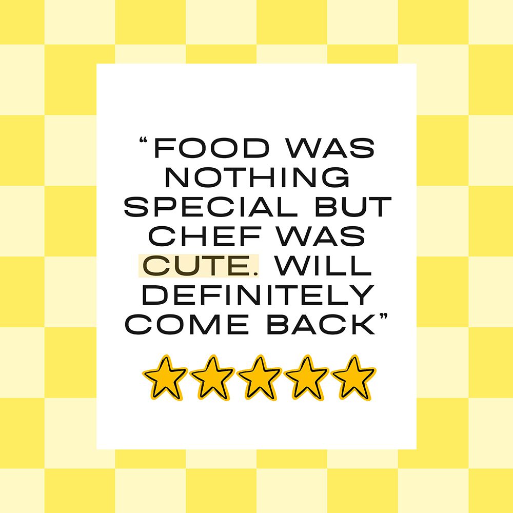 Cute chef_yellow art print by Julia Ramiro for $57.95 CAD