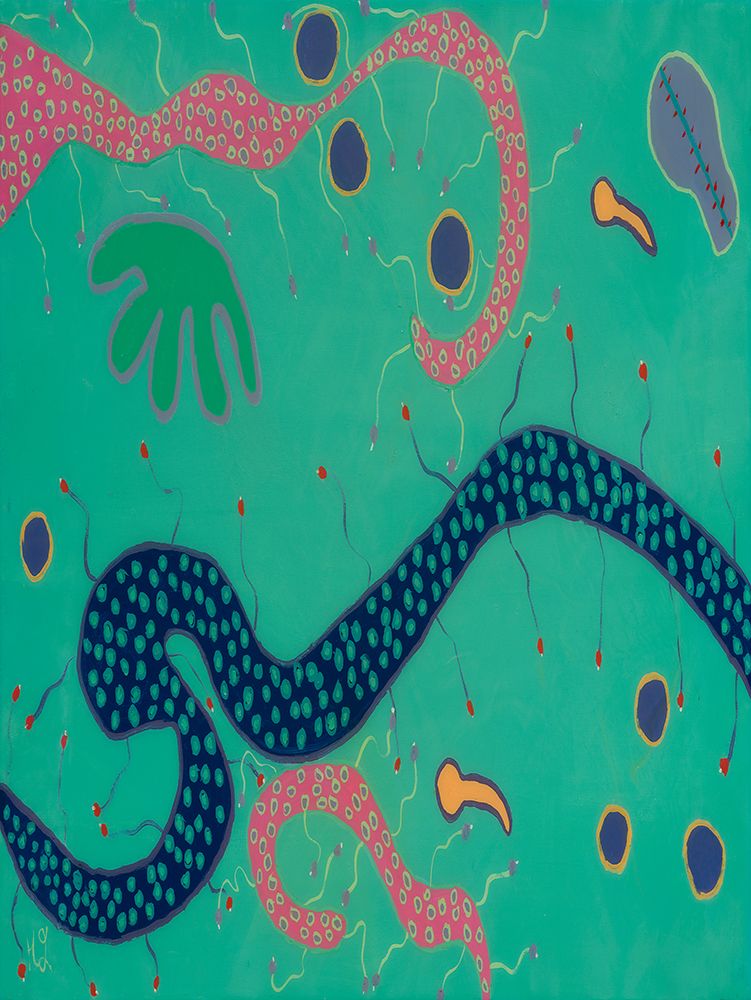 Happy Energy art print by Helen Joynson for $57.95 CAD