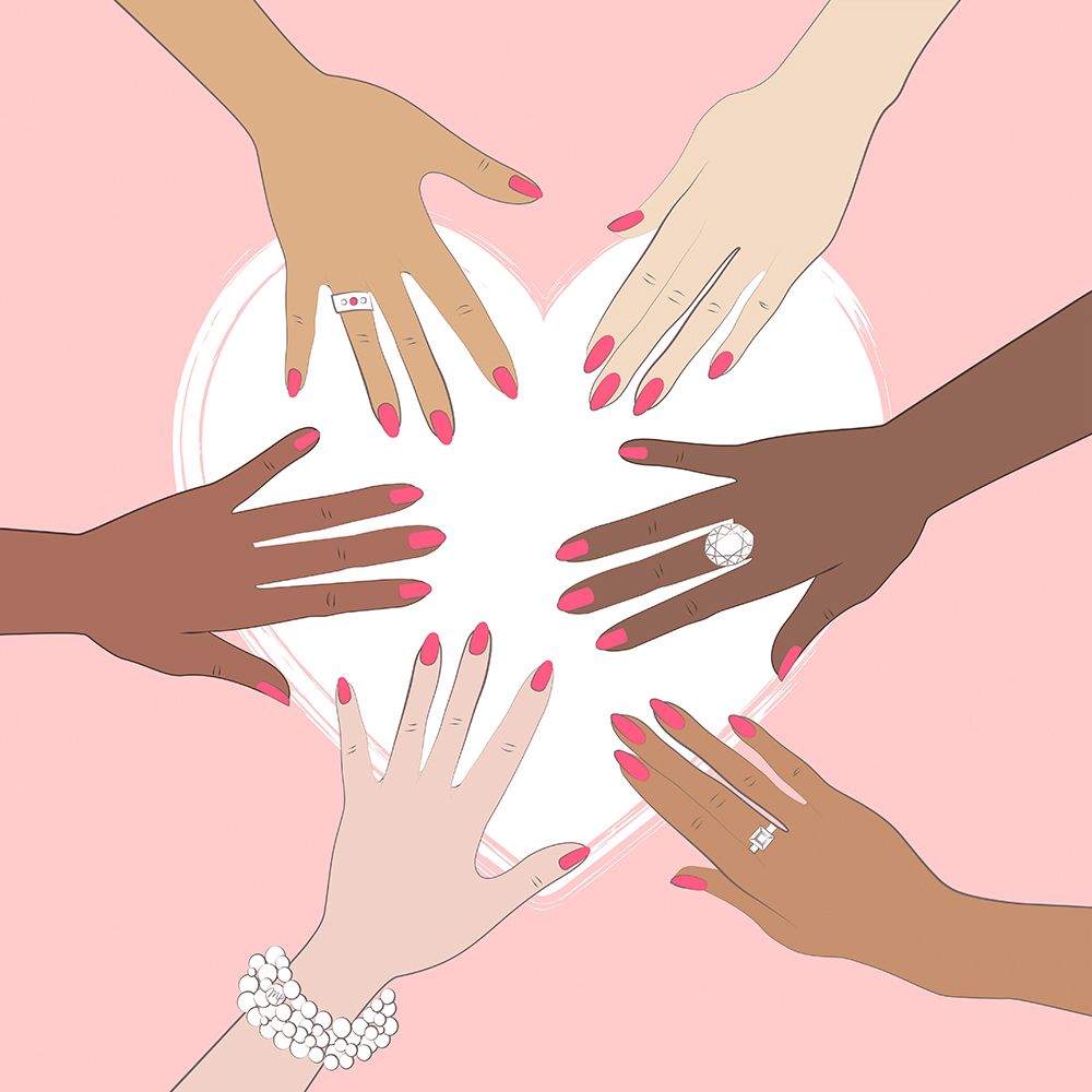 Love United art print by Martina for $57.95 CAD