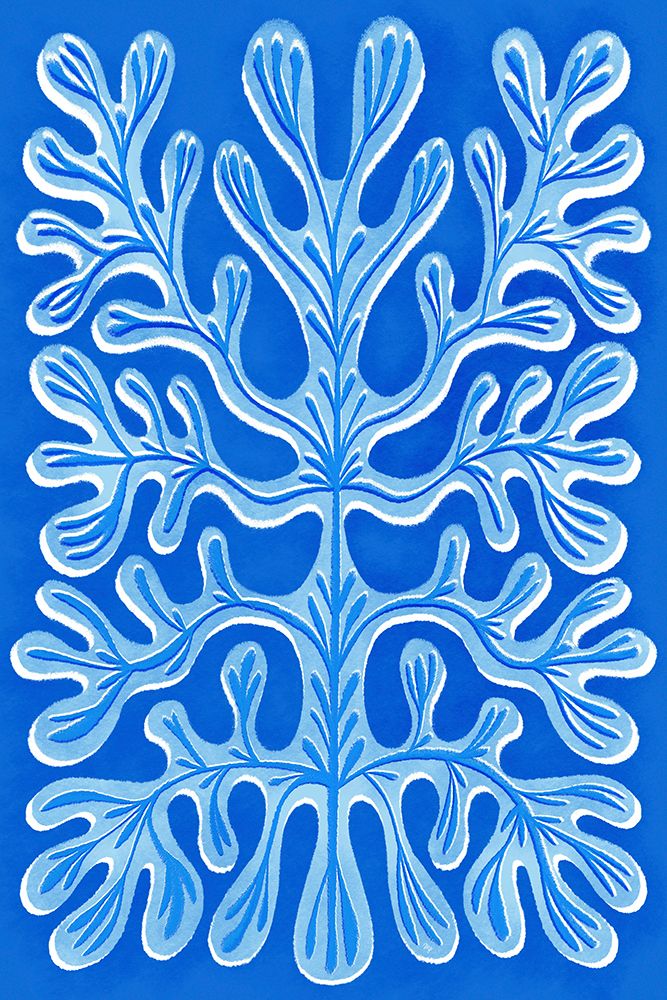 Grow Blue art print by Martina for $57.95 CAD