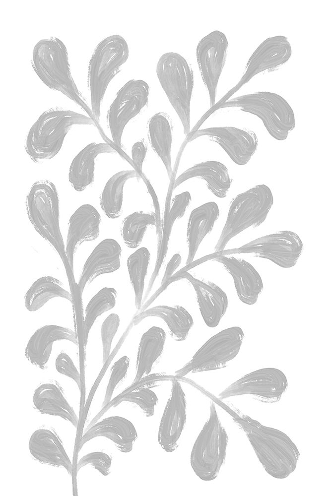 Grey Paint Plant art print by Martina for $57.95 CAD