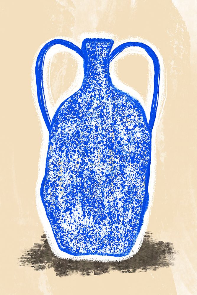 Big Blue Vase art print by Martina for $57.95 CAD