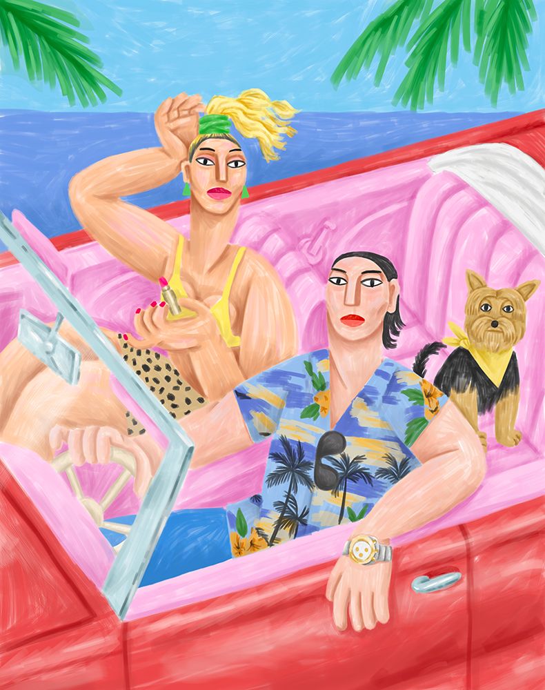 La Classe À Palavas art print by Cepe for $57.95 CAD