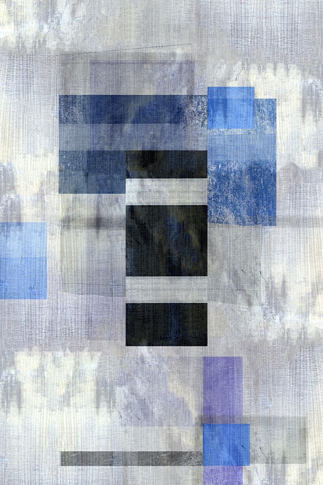 Blue  Carbon Abstract 2 art print by cartissi for $57.95 CAD