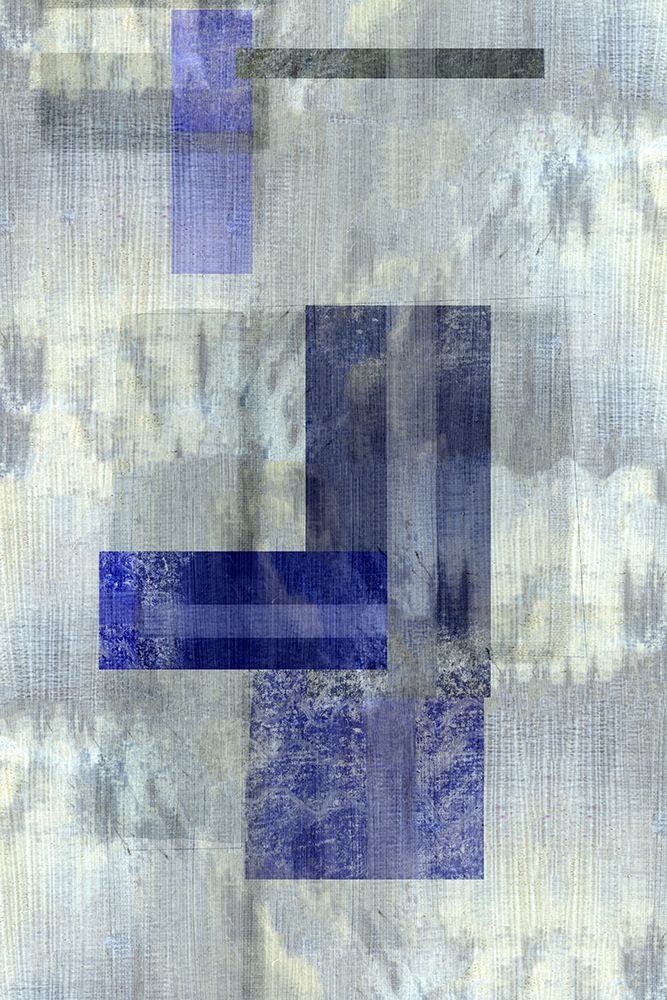 Blue  Carbon Abstract 3 art print by cartissi for $57.95 CAD