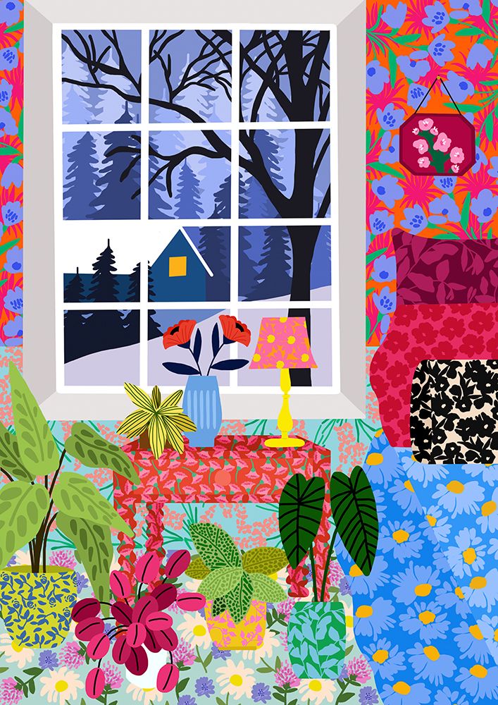 9933x14043 Din 108 Winter View art print by Rafaela Mascaro for $57.95 CAD
