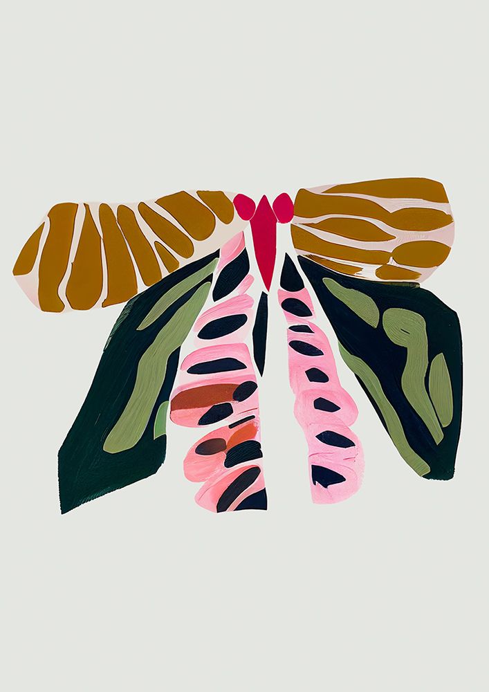 9933x14043 Din 140 Abstract Butterfly.png art print by Rafaela Mascaro for $57.95 CAD