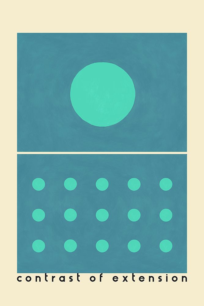Contrast of extension art print by Rosana Laiz Blursbyai for $57.95 CAD