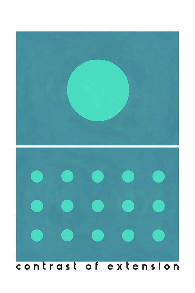 Contrast of extension art print by Rosana Laiz Blursbyai for $57.95 CAD