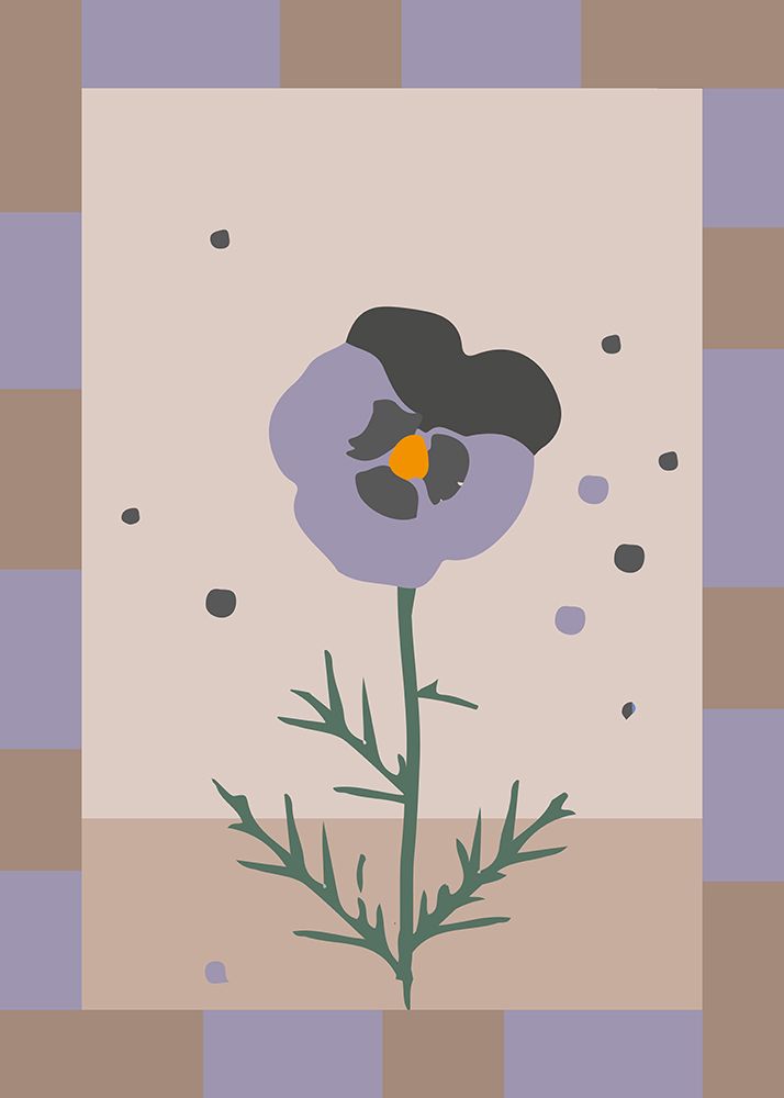 Flowerframe art print by Paperago for $57.95 CAD