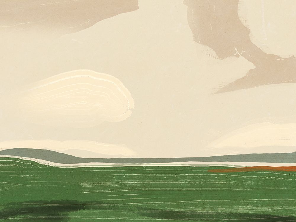 Large landscape -Sky and field art print by Little Dean for $57.95 CAD