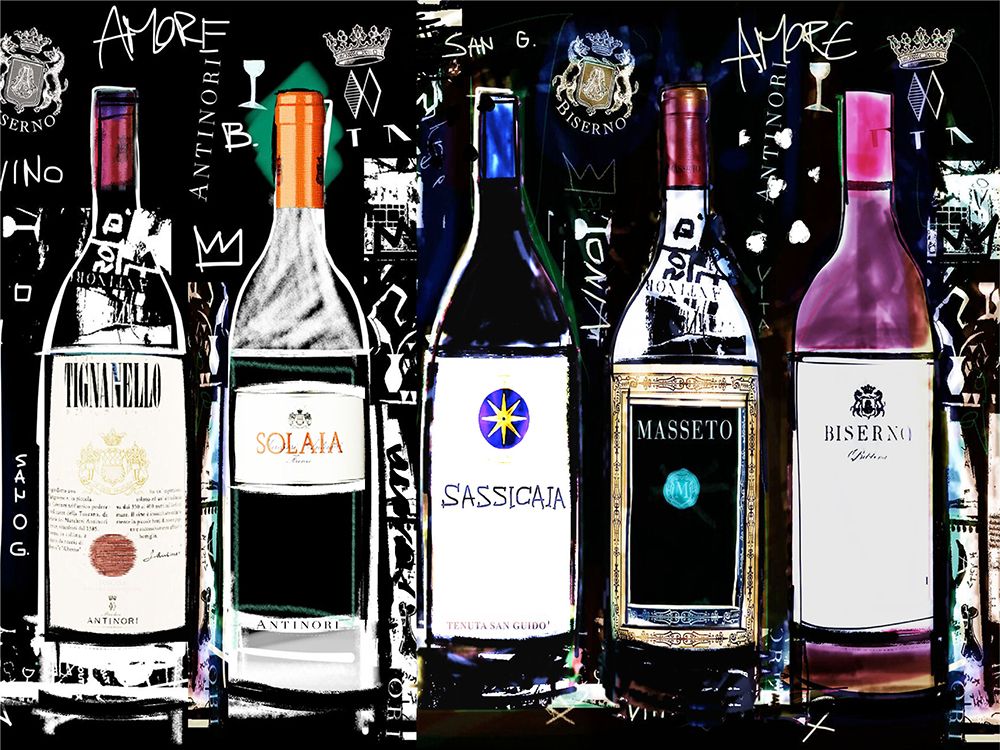 Wine Collection art print by Stefan Bammert for $57.95 CAD