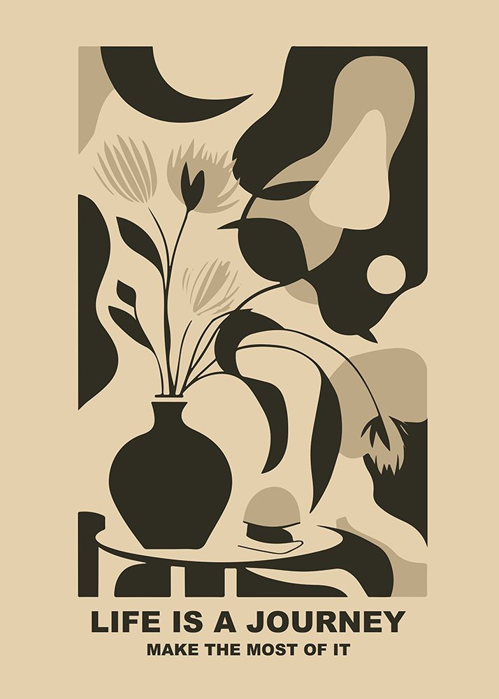Life Is a Journey - Make the Most of It art print by Andreas Magnusson for $57.95 CAD