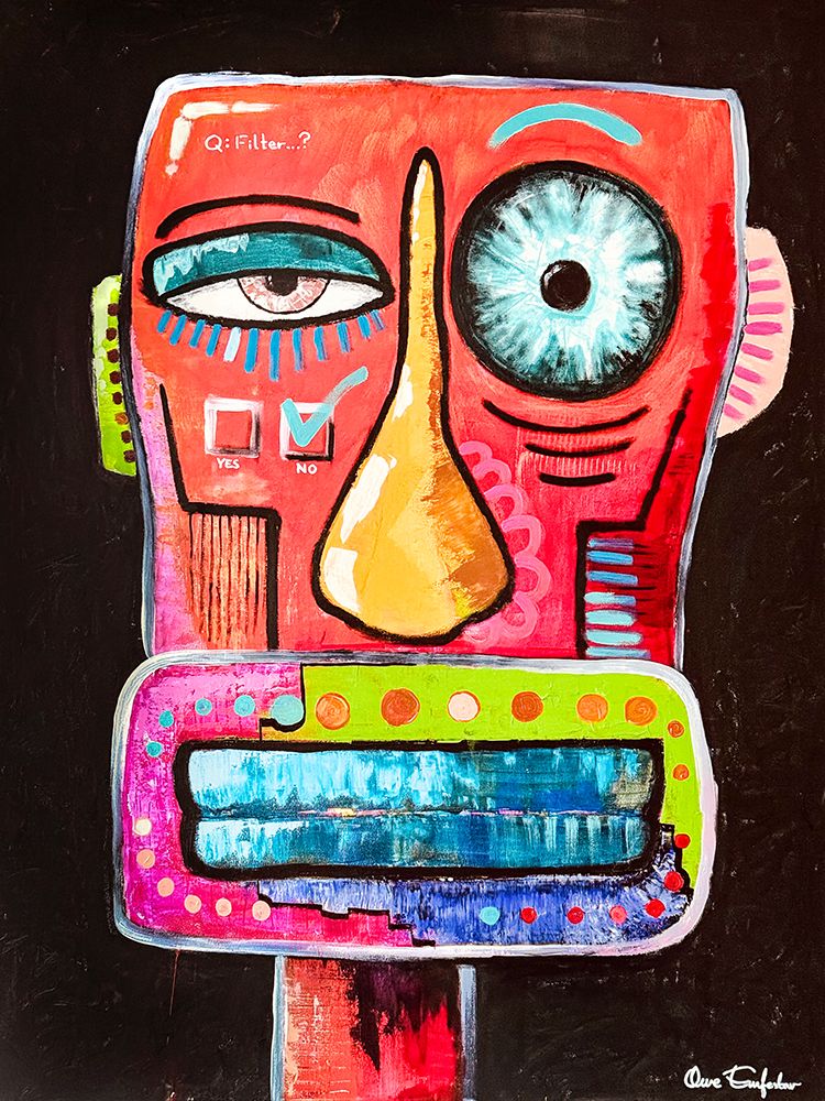 Selfie art print by Owe Emfestav for $57.95 CAD