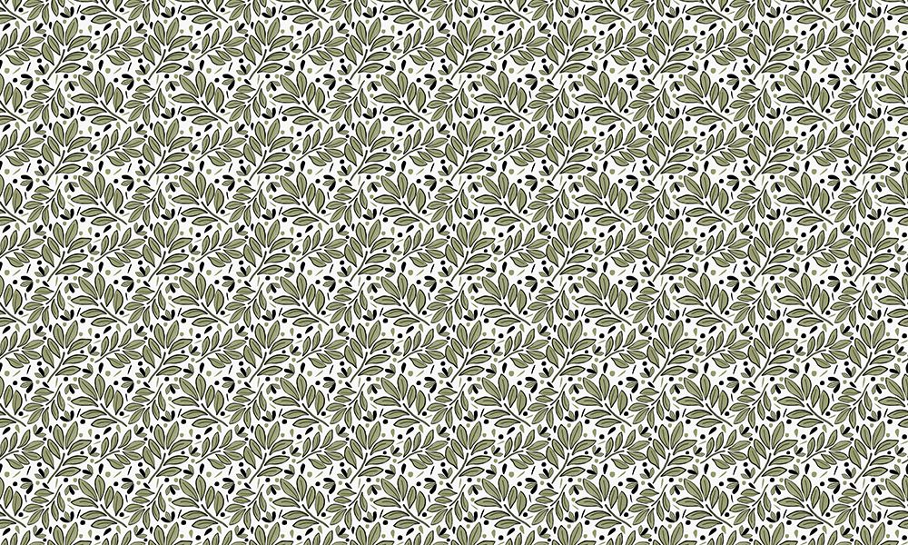 Lushy Leaves Olive Green On Olive art print by Michele Channell for $57.95 CAD