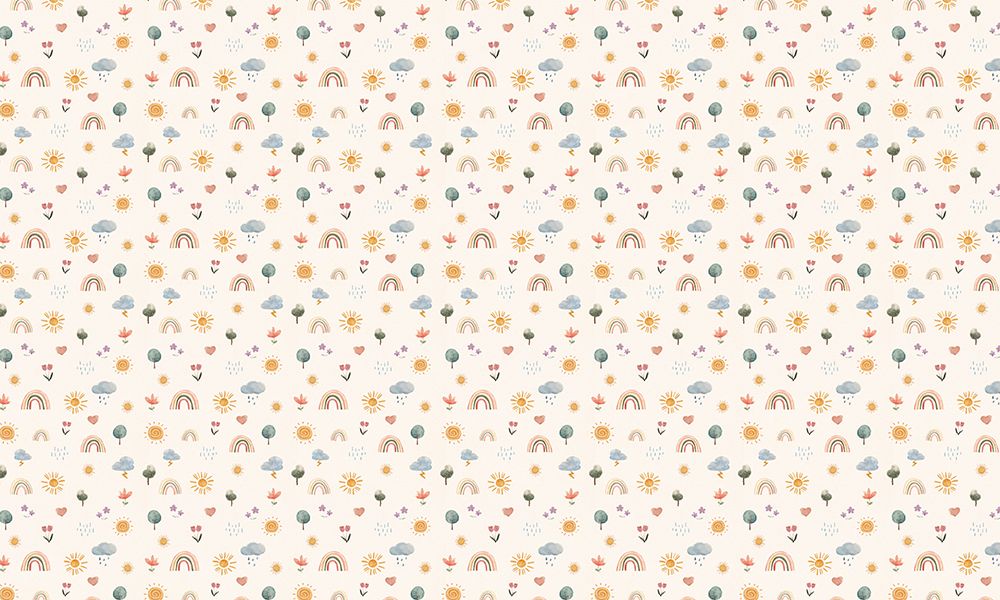 Seasonal Stickers Pattern art print by Xuan Thai for $57.95 CAD