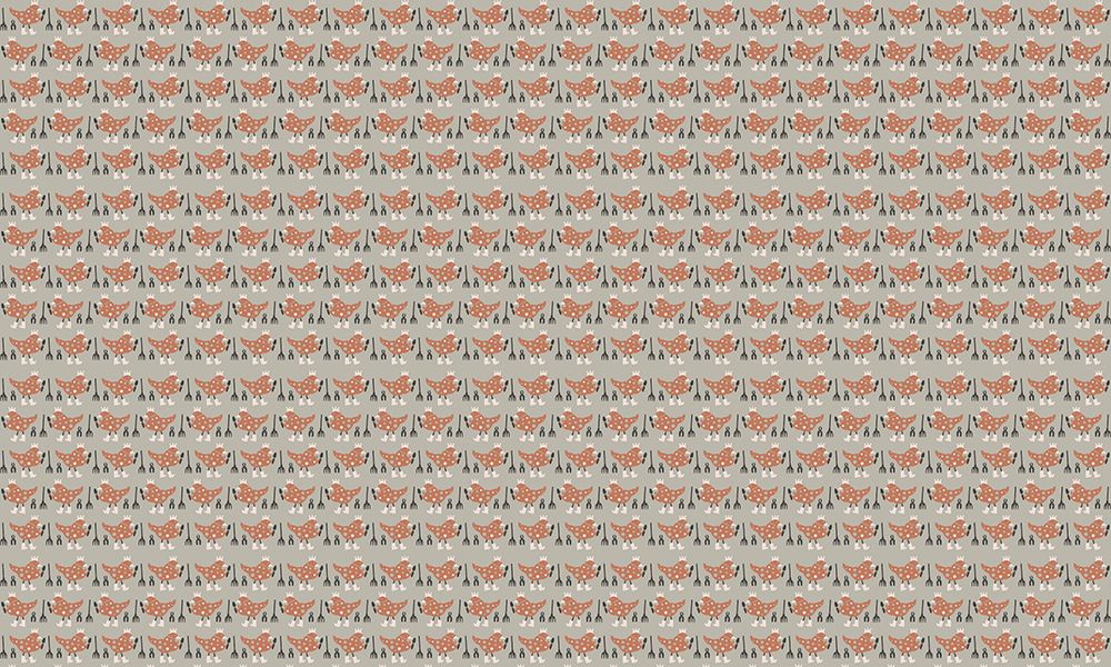 Spring Chicks Pattern art print by Gemma Bardot for $57.95 CAD