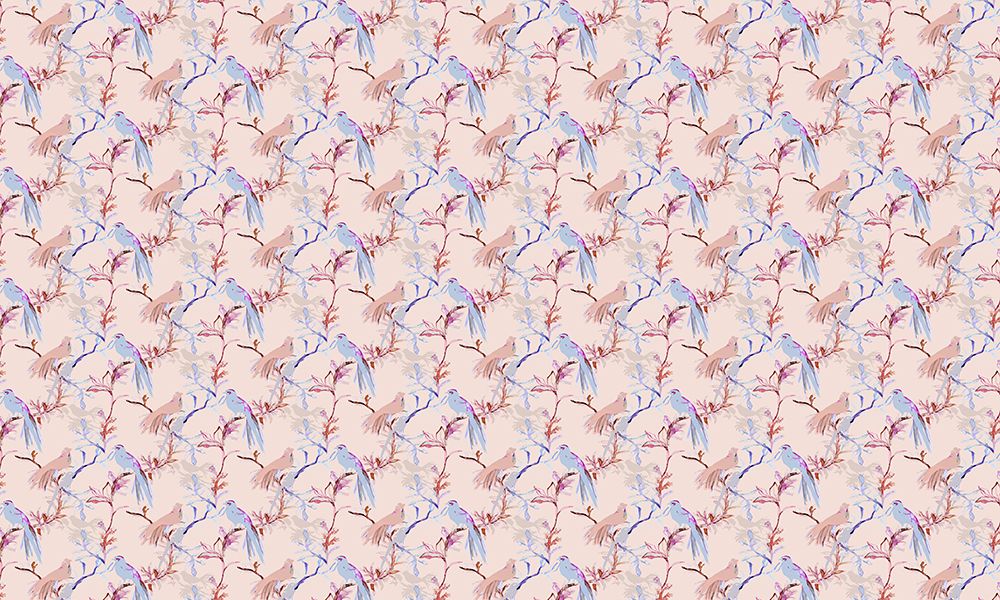 Birds of Paradise Pattern art print by Gemma Bardot for $57.95 CAD