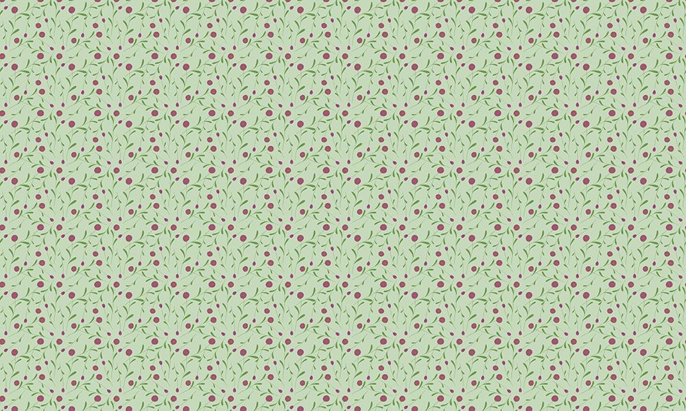 Pompom Flower Green and Pink Hw art print by Yvonne Gustafsson for $57.95 CAD