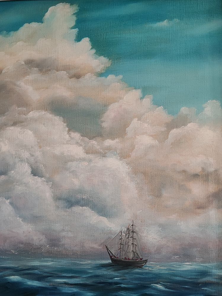 At sea art print by Annette Armitage for $57.95 CAD