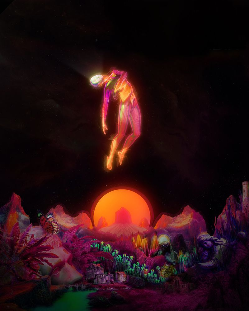 Etheric art print by Halit Benli for $57.95 CAD