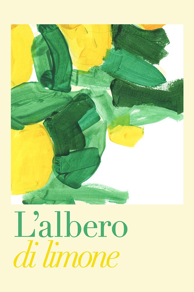 LAnd#039;albero Di Limone 1 art print by cartissi for $57.95 CAD