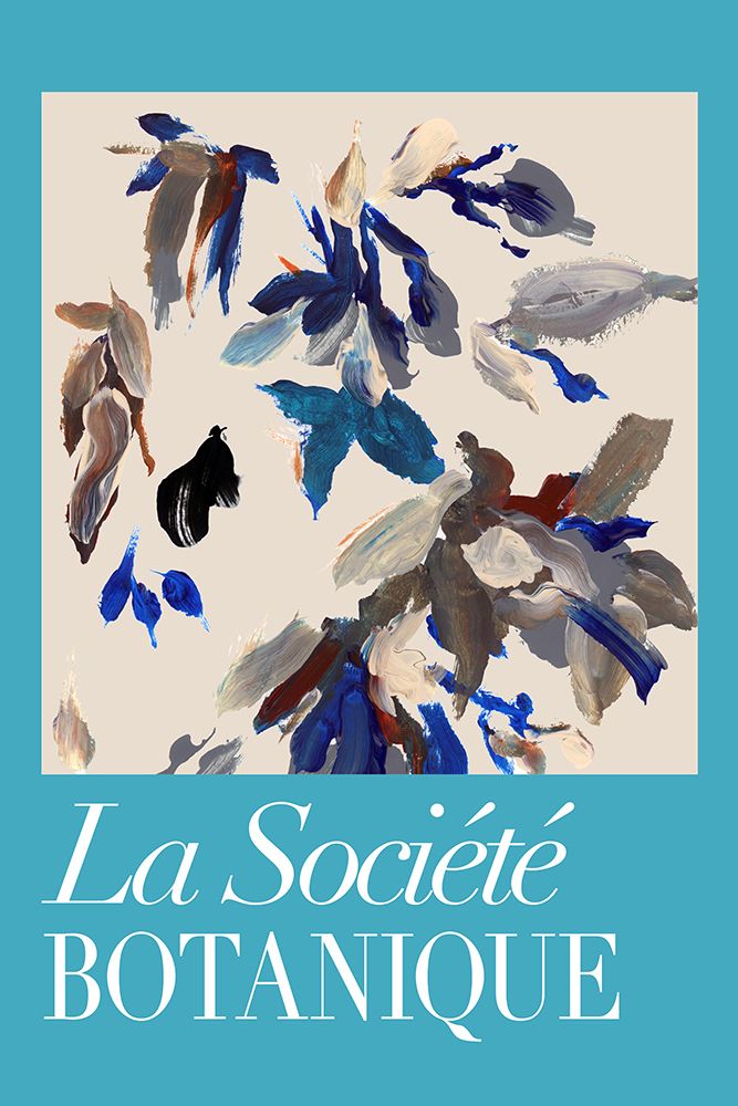 La SocieI├é∩┐╜teI├é∩┐╜ Botanique Seed Floral Spray art print by cartissi for $57.95 CAD