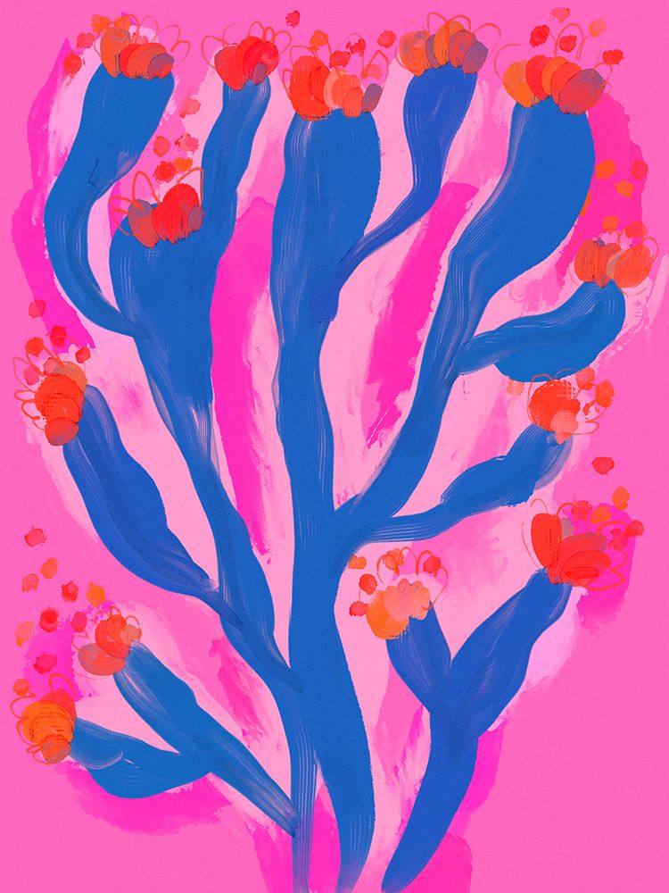 Bluecoral art print by Treechild for $57.95 CAD