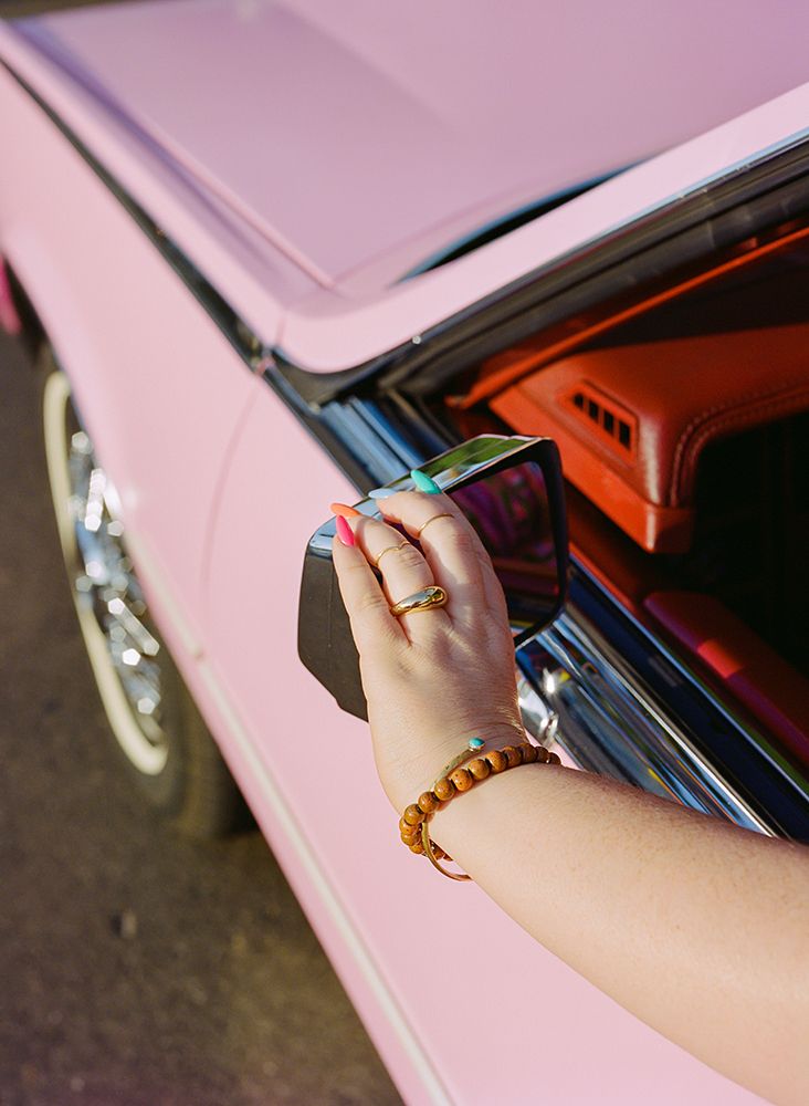 Pink Cadillac II art print by Bethany Young for $57.95 CAD