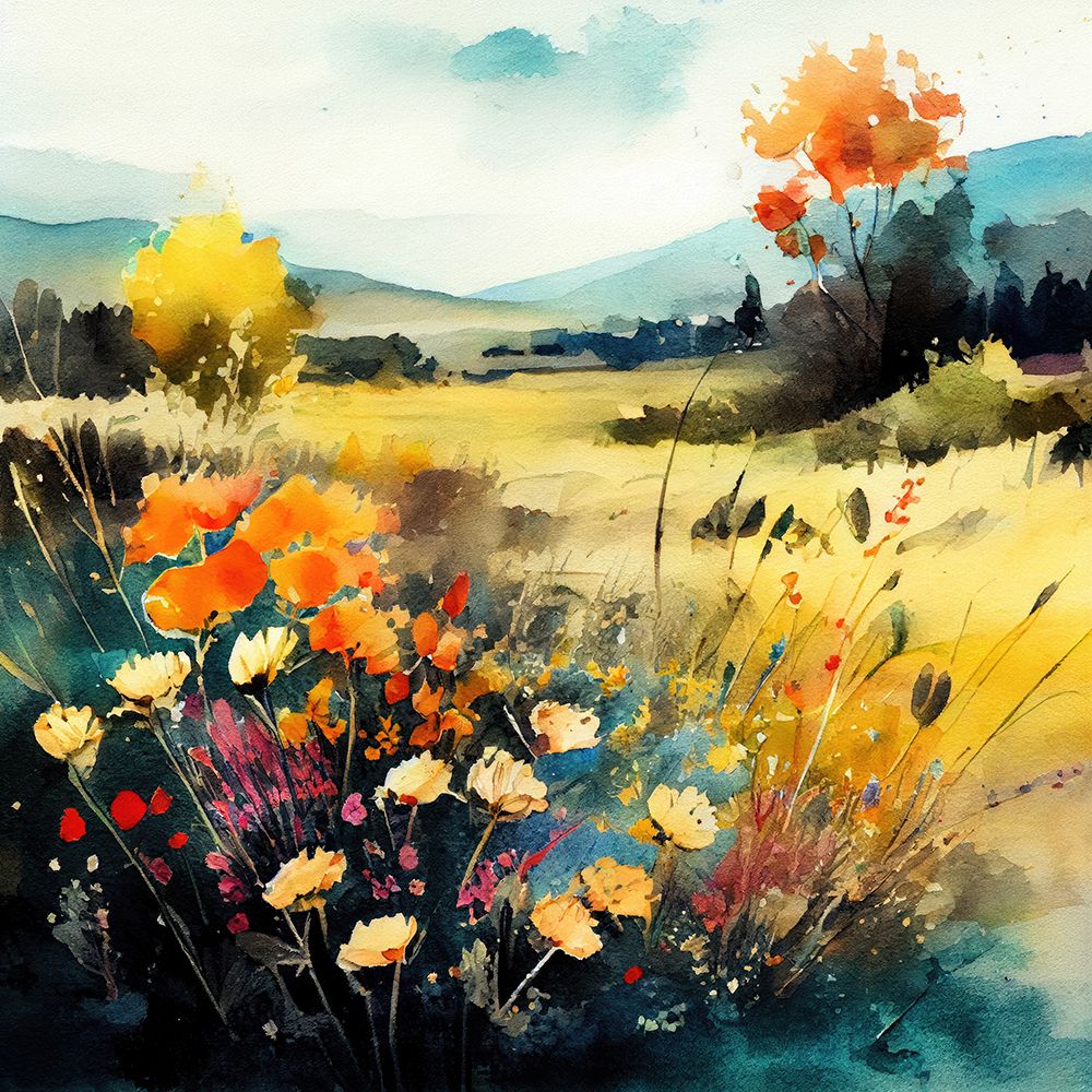 Idyllic Meadow (3) art print by Justyna Jaszke for $57.95 CAD