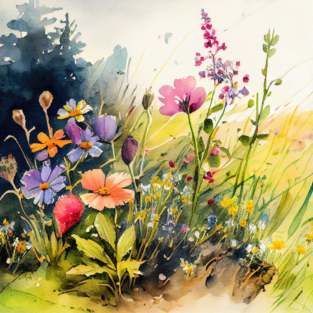 Idyllic Meadow (4) art print by Justyna Jaszke for $57.95 CAD