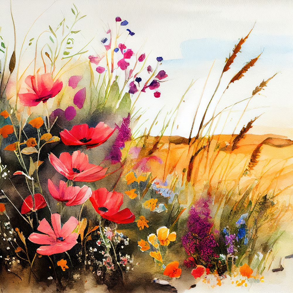 Idyllic Meadow (5) art print by Justyna Jaszke for $57.95 CAD