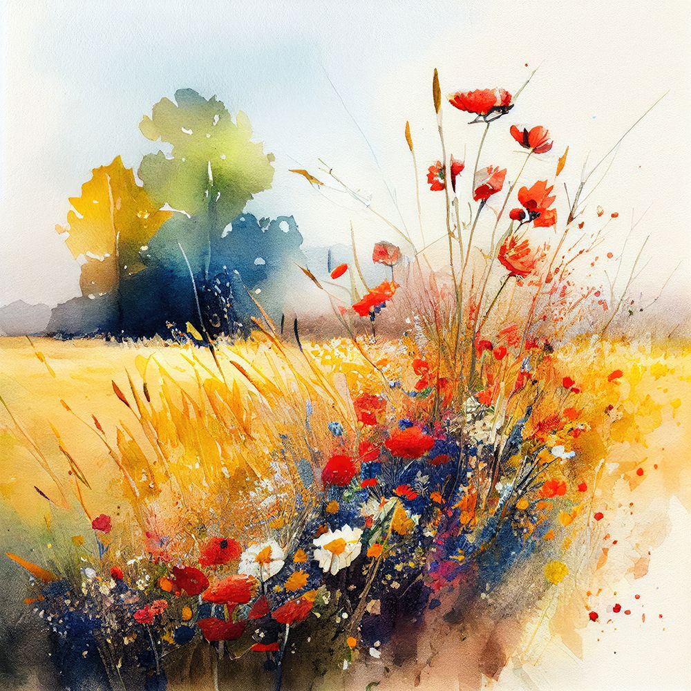 Idyllic Meadow (9) art print by Justyna Jaszke for $57.95 CAD