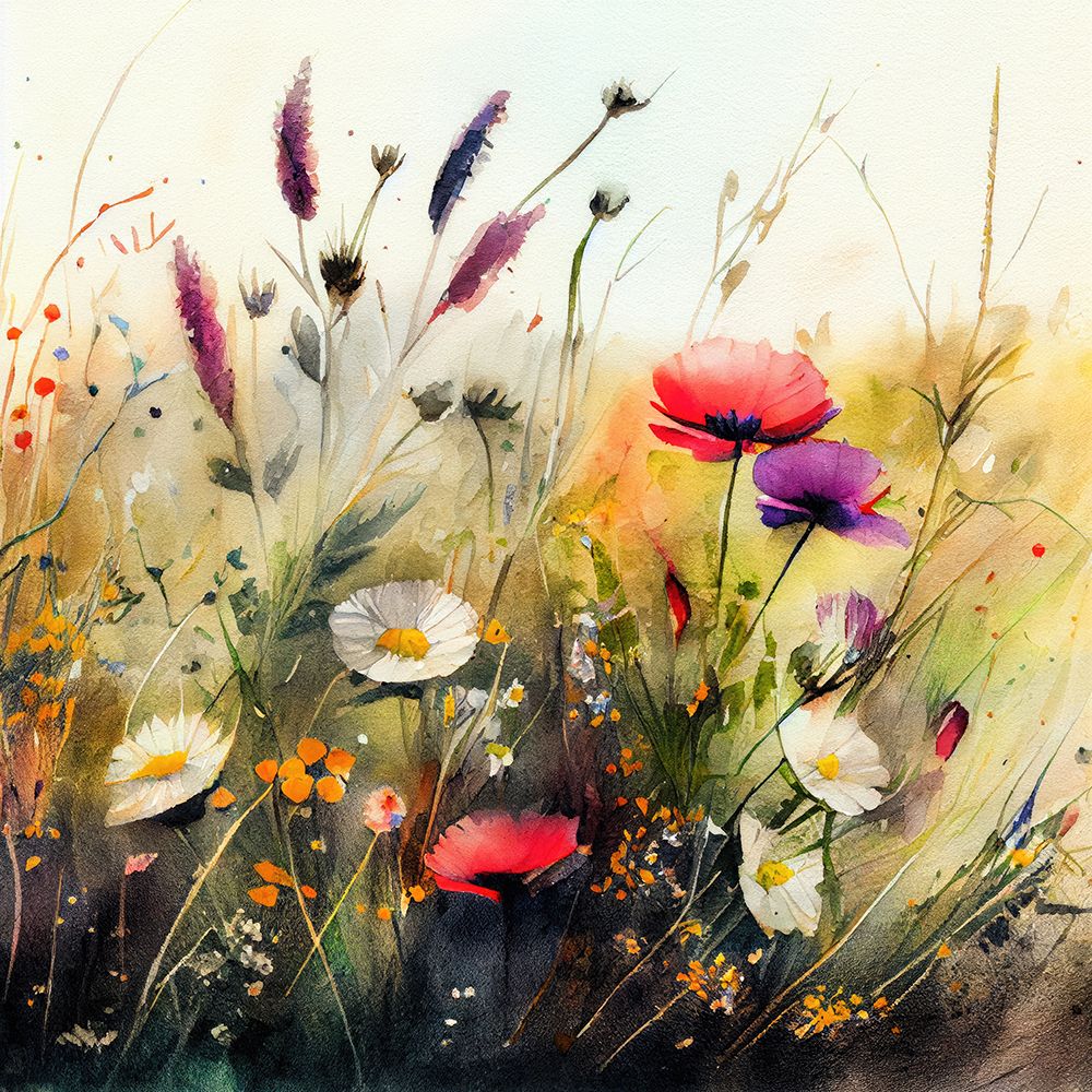 Idyllic Meadow (10) art print by Justyna Jaszke for $57.95 CAD