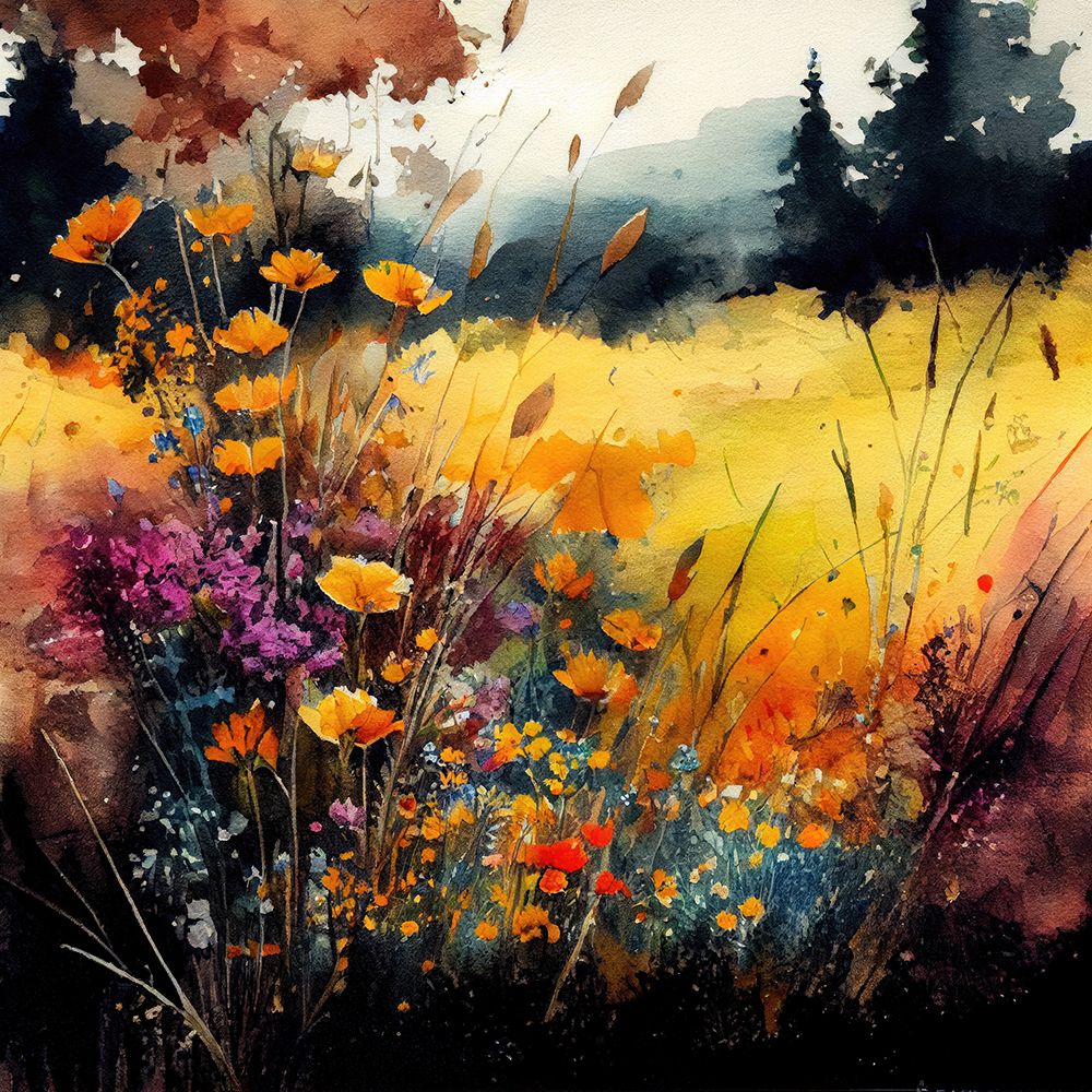 Idyllic Meadow (12) art print by Justyna Jaszke for $57.95 CAD