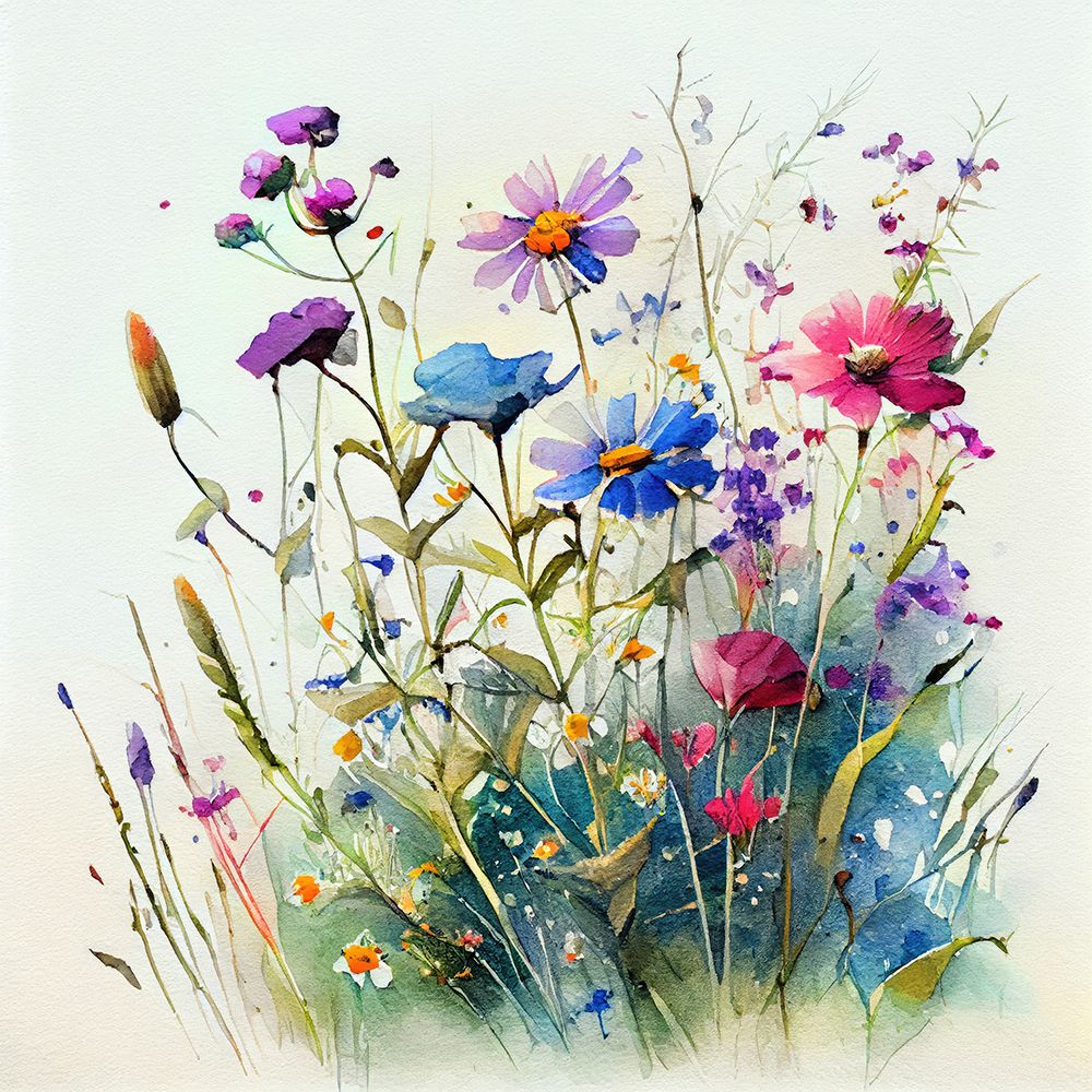 Meadow Nature Art (4) art print by Justyna Jaszke for $57.95 CAD